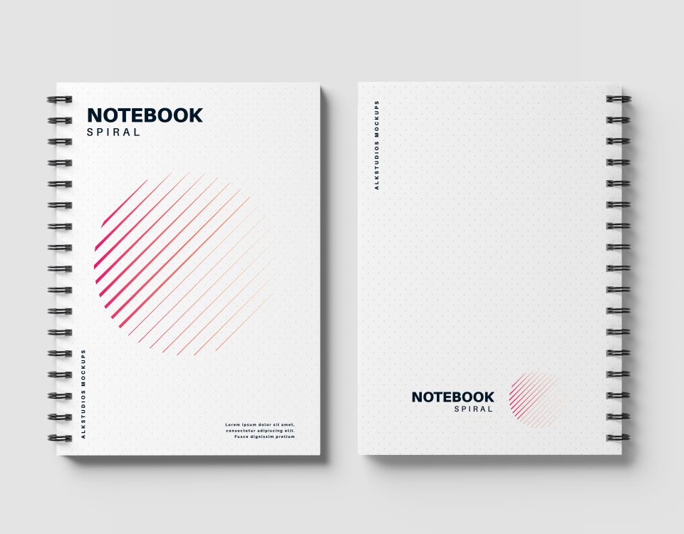 Custom notebook printing by Dot Line Printers – premium quality, sleek design, and personalized branding